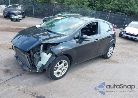 2014 Ford Fiesta Se из США, поврежденный, VIN 3FADP4EJ4EM134185